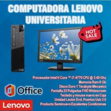 Computadora Lenovo Universitaria
